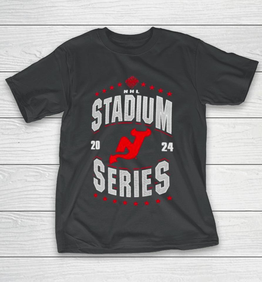 New Jersey Devils 2024 Nhl Stadium Series Boyfriend T-Shirt