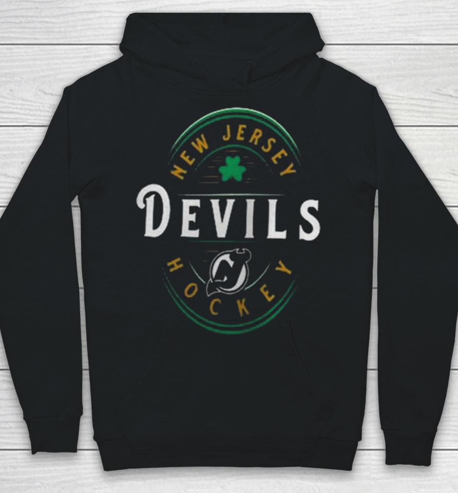 New Jersey Devils Fanatics Branded St. Patrick’s Day Forever Lucky Hoodie