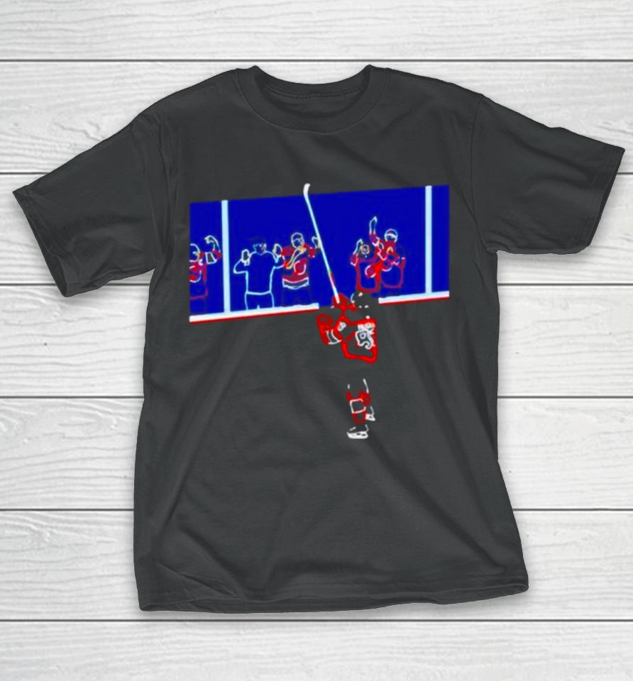 New Jersey Devils Jack Hughes Celly T-Shirt