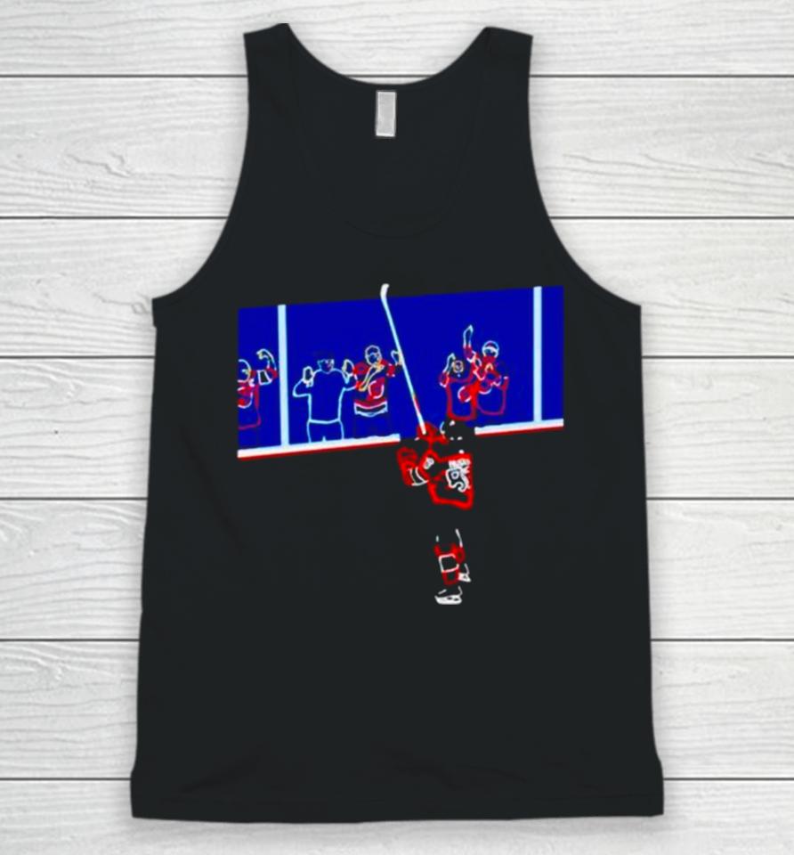New Jersey Devils Jack Hughes Celly Unisex Tank Top