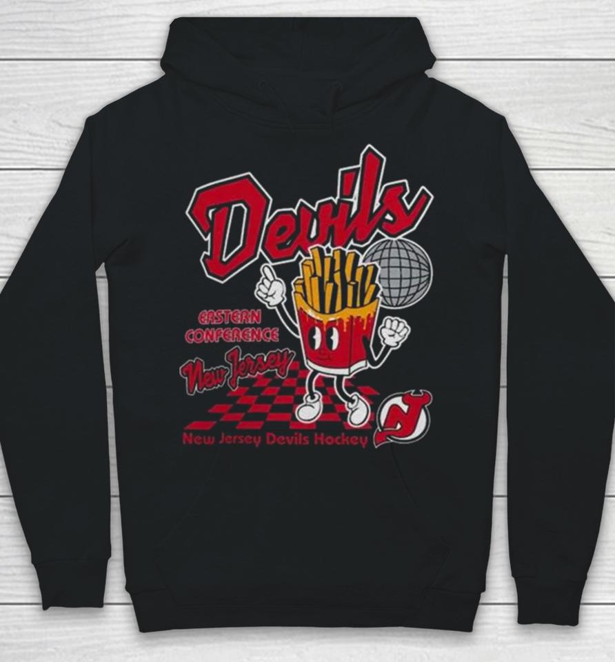 New Jersey Devils Mitchell &Amp; Ness Cheese Fries Hoodie