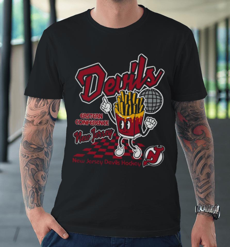 New Jersey Devils Mitchell &Amp; Ness Youth Concession Stand Premium T-Shirt
