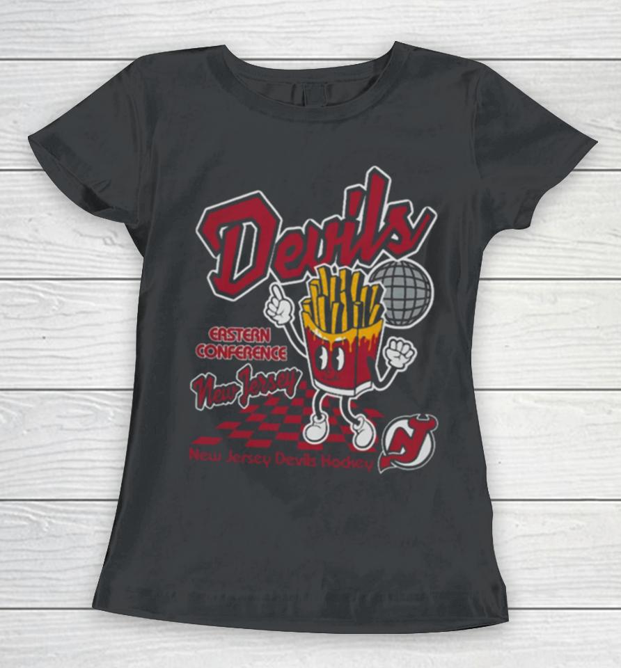 New Jersey Devils Mitchell &Amp; Ness Youth Concession Stand Women T-Shirt