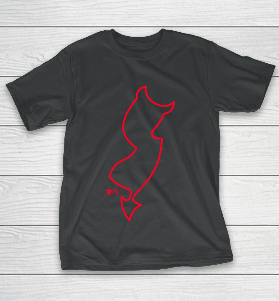New Jersey Devils Neon Logo T-Shirt
