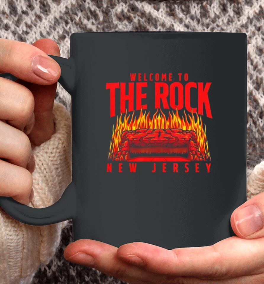 New Jersey Devils Welcome To The Rock Raise Hell Coffee Mug