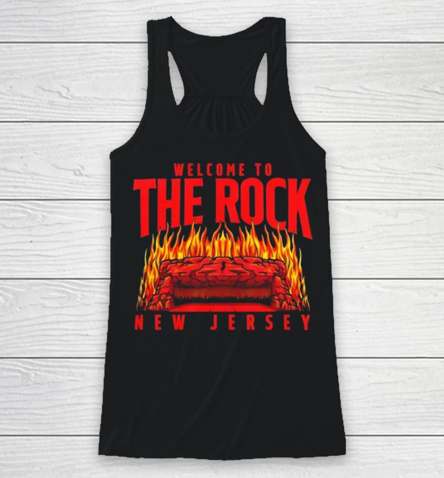 New Jersey Devils Welcome To The Rock Raise Hell Racerback Tank