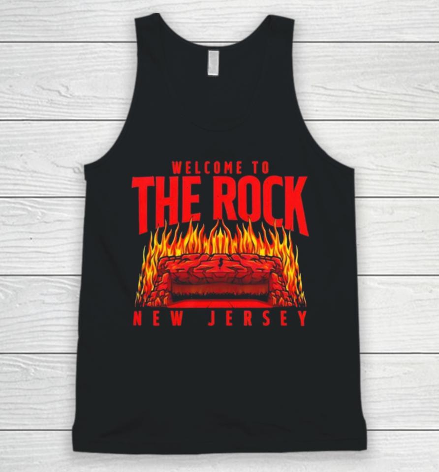 New Jersey Devils Welcome To The Rock Raise Hell Unisex Tank Top