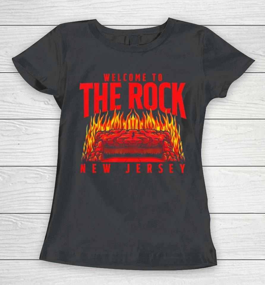 New Jersey Devils Welcome To The Rock Raise Hell Women T-Shirt