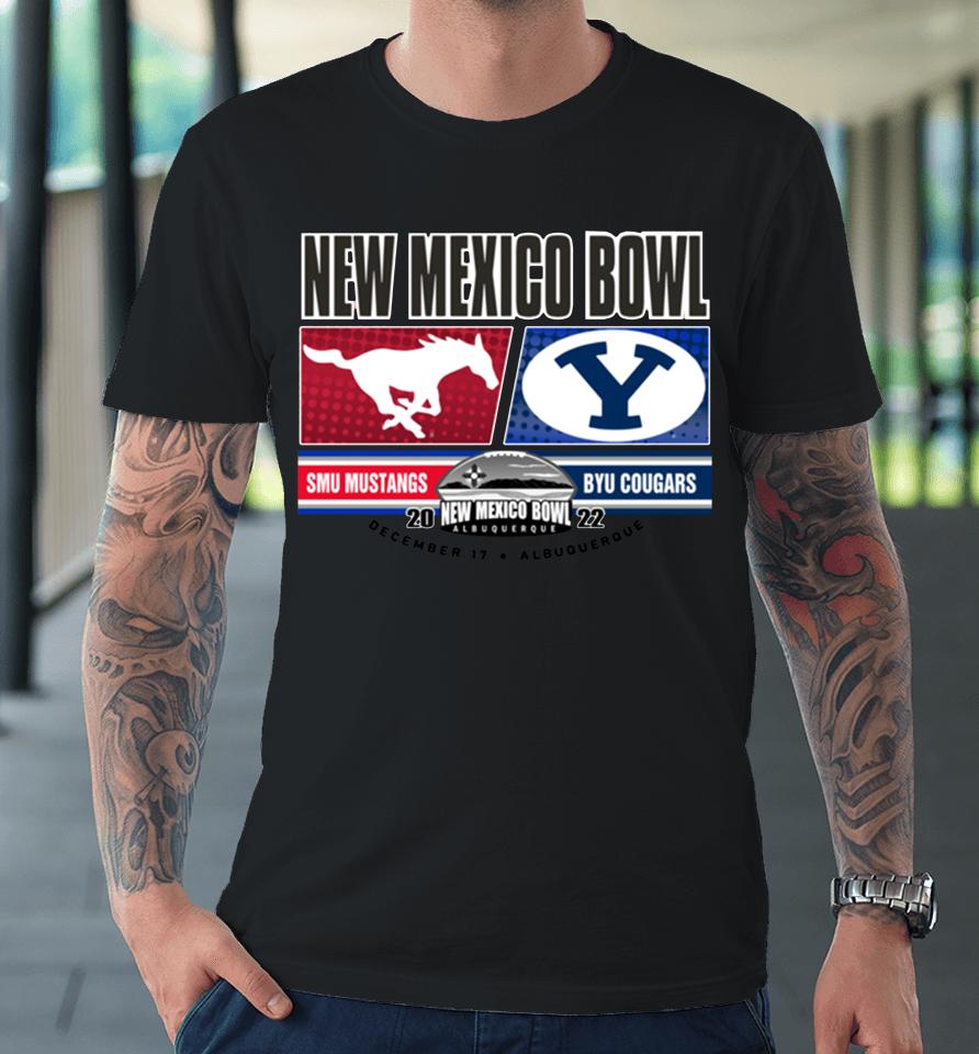 New Mexico Bowl 2022 Byu Cougars Matchup Logo Premium T-Shirt