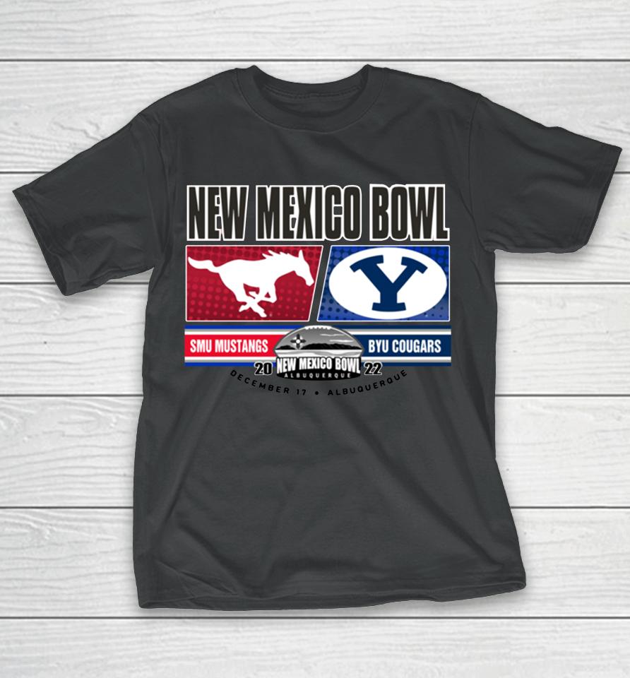New Mexico Bowl 2022 Byu Cougars Matchup Logo T-Shirt