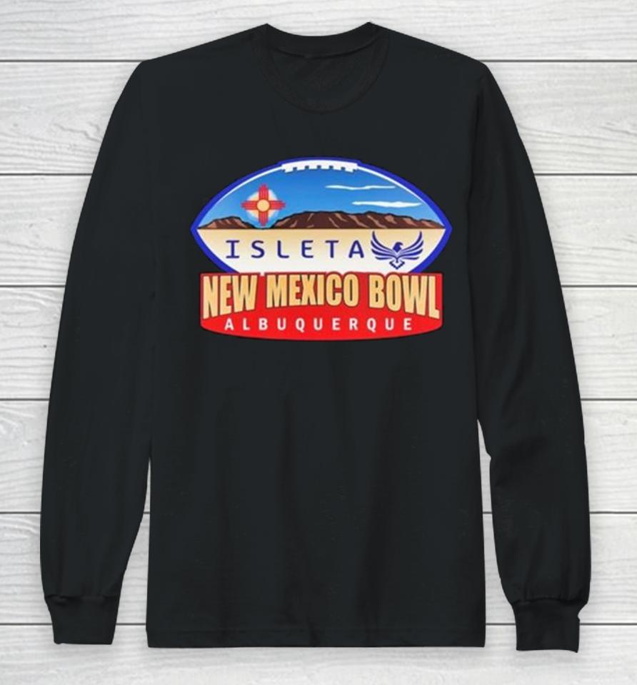 New Mexico Bowl Logo Bowl Season 2023 2024 College Football Bowl Games Long Sleeve T-Shirt