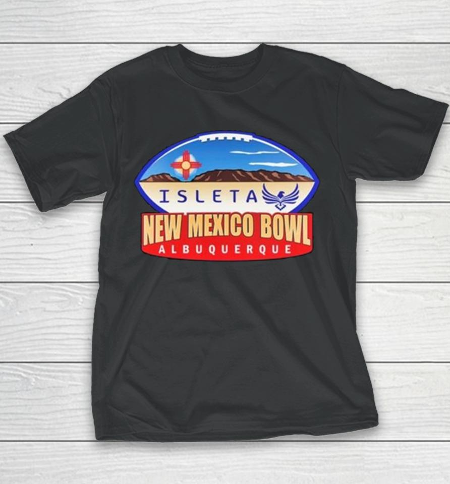 New Mexico Bowl Logo Bowl Season 2023 2024 College Football Bowl Games Youth T-Shirt