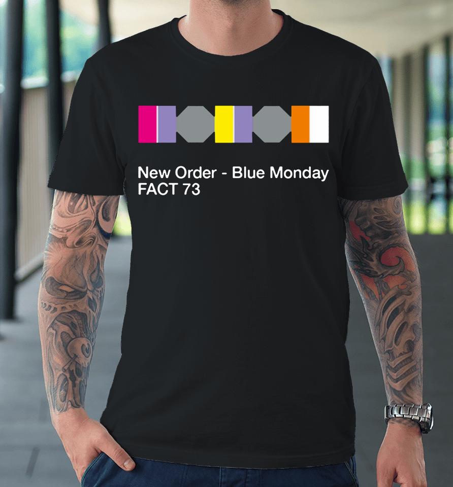 New Order Blue Monday Fact 73 Premium T-Shirt