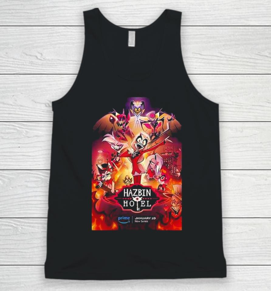 New Series Hazbin Hotel The Hollywood Handle Poster Unisex Tank Top