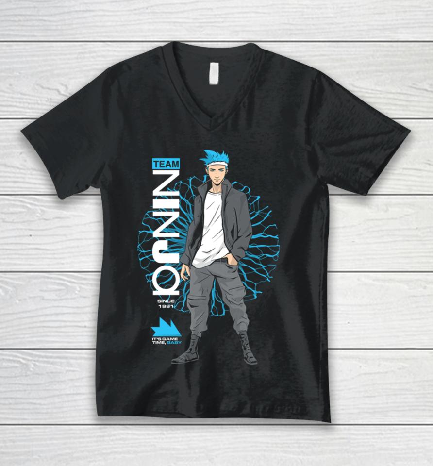 New Team Ninja Anime Unisex V-Neck T-Shirt