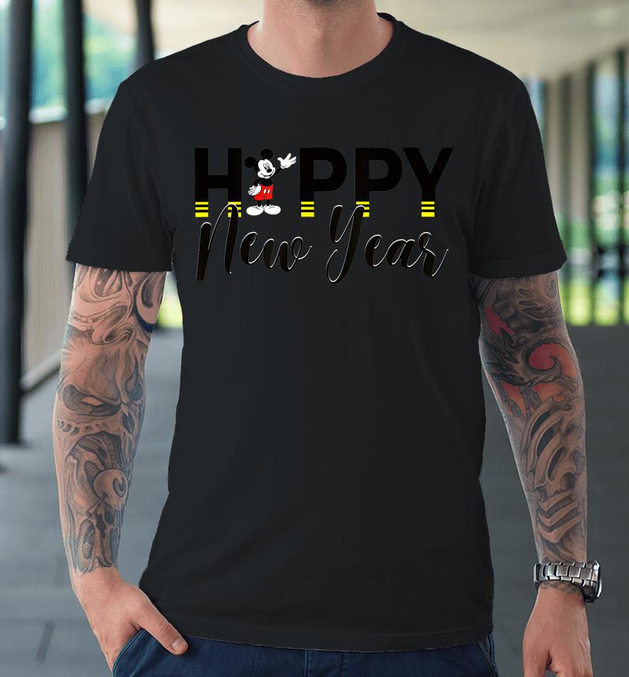 New Year Mickey Mouse Happy New Year Premium T-Shirt