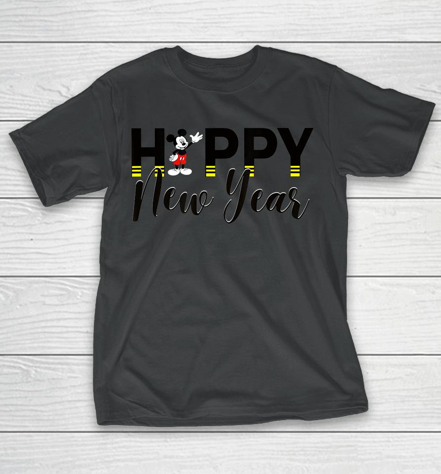 New Year Mickey Mouse Happy New Year T-Shirt