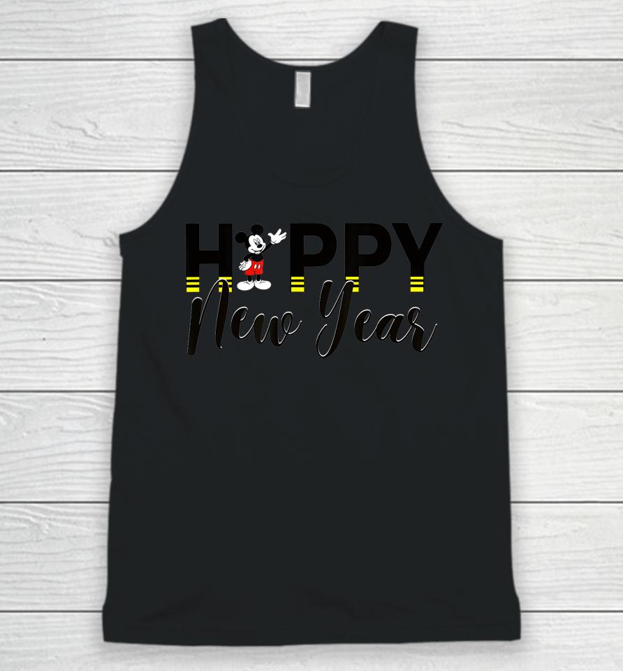 New Year Mickey Mouse Happy New Year Unisex Tank Top