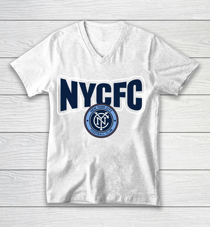 New York City Fc Football Club Unisex V-Neck T-Shirt
