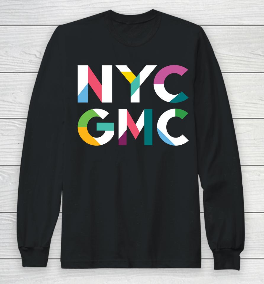 New York City Gay Men's Chorus Nyc Gmc Logo Long Sleeve T-Shirt