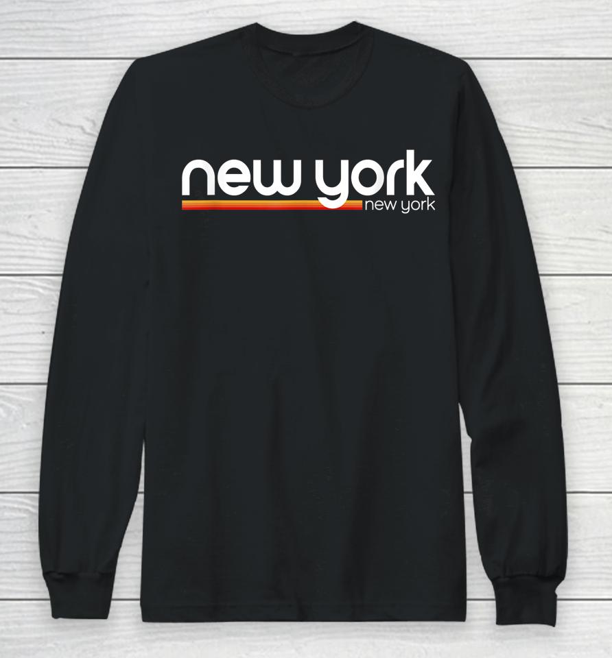 New York City New York Souvenir Vintage New York Long Sleeve T-Shirt