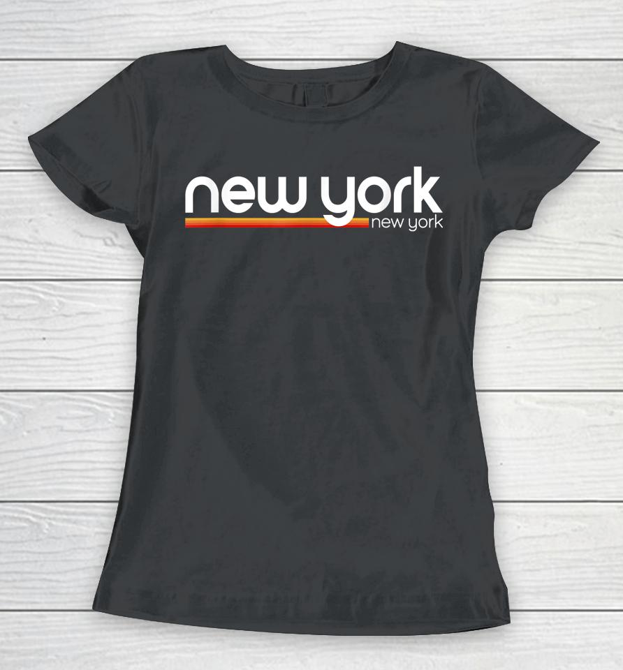 New York City New York Souvenir Vintage New York Women T-Shirt