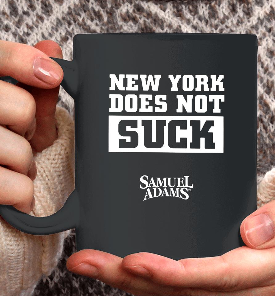 New York Does Not Suck Samuel Adamss Coffee Mug