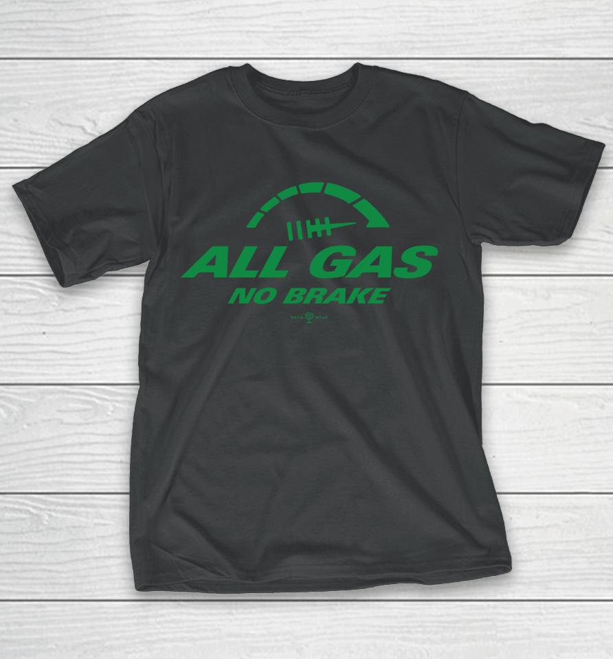New York Football All Gas No Brake T-Shirt