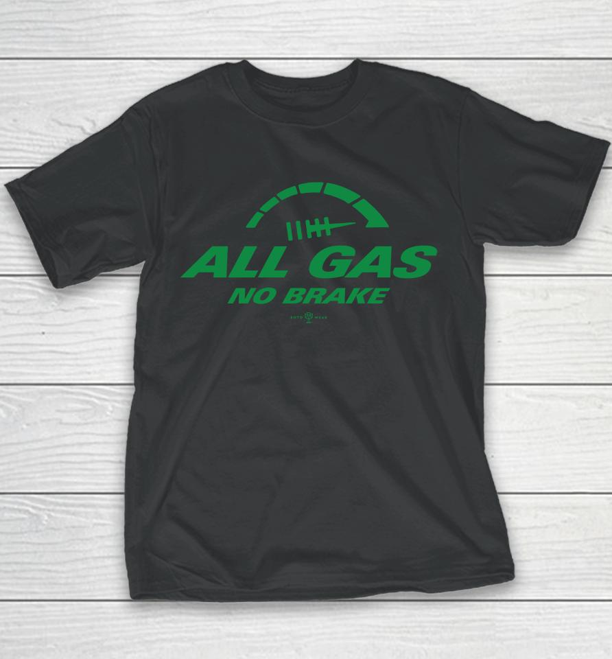 New York Football All Gas No Brake Youth T-Shirt