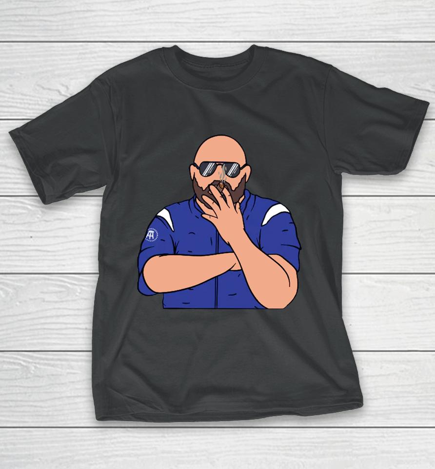 New York Giants Brian Daboll Cigar T-Shirt