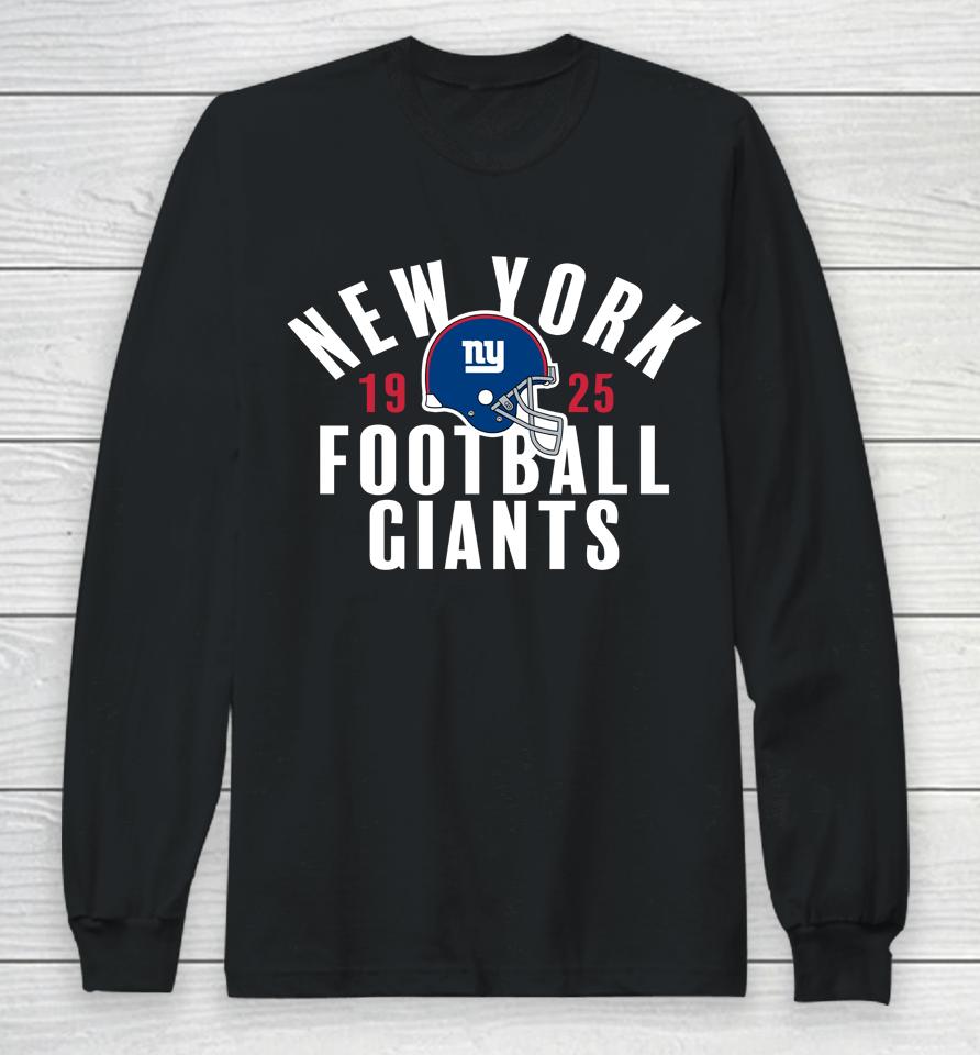 New York Giants Fanatics Branded Royal Route Runner Long Sleeve T-Shirt