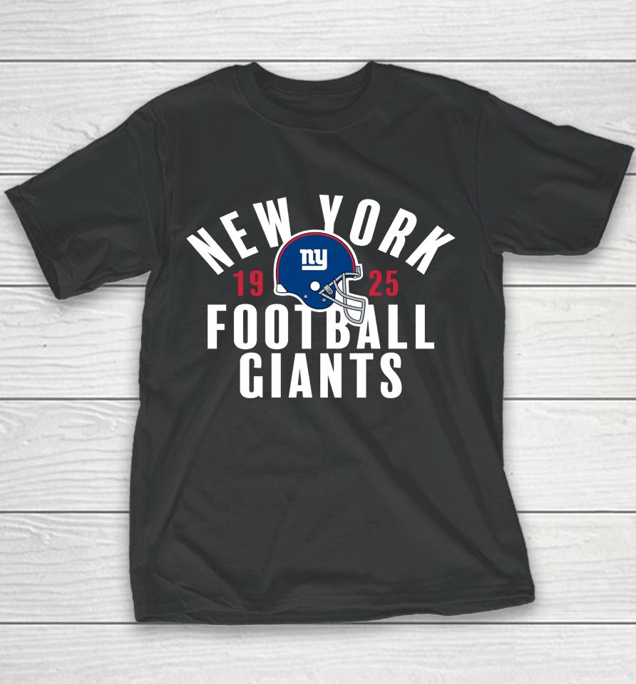 New York Giants Fanatics Branded Royal Route Runner Youth T-Shirt