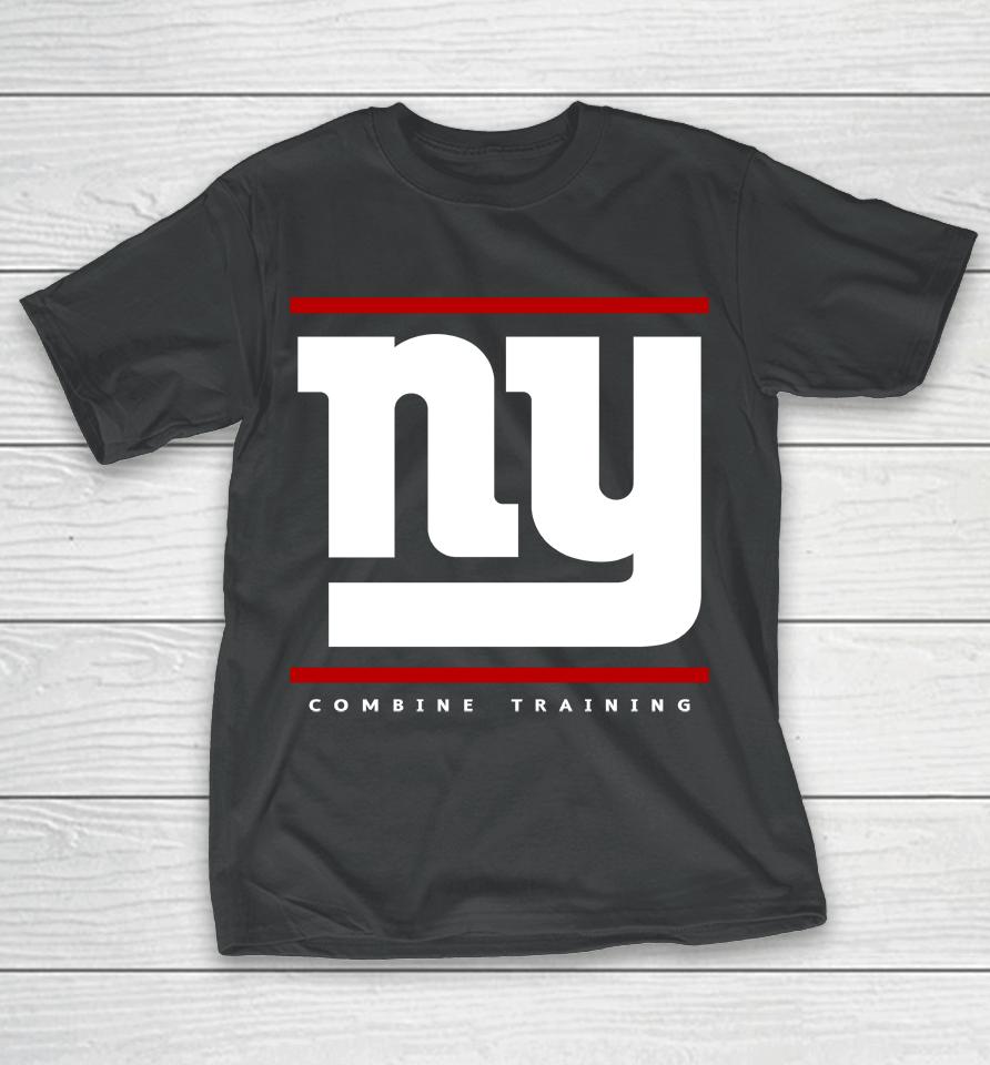 New York Giants New Era Combine Training Split Defense T-Shirt