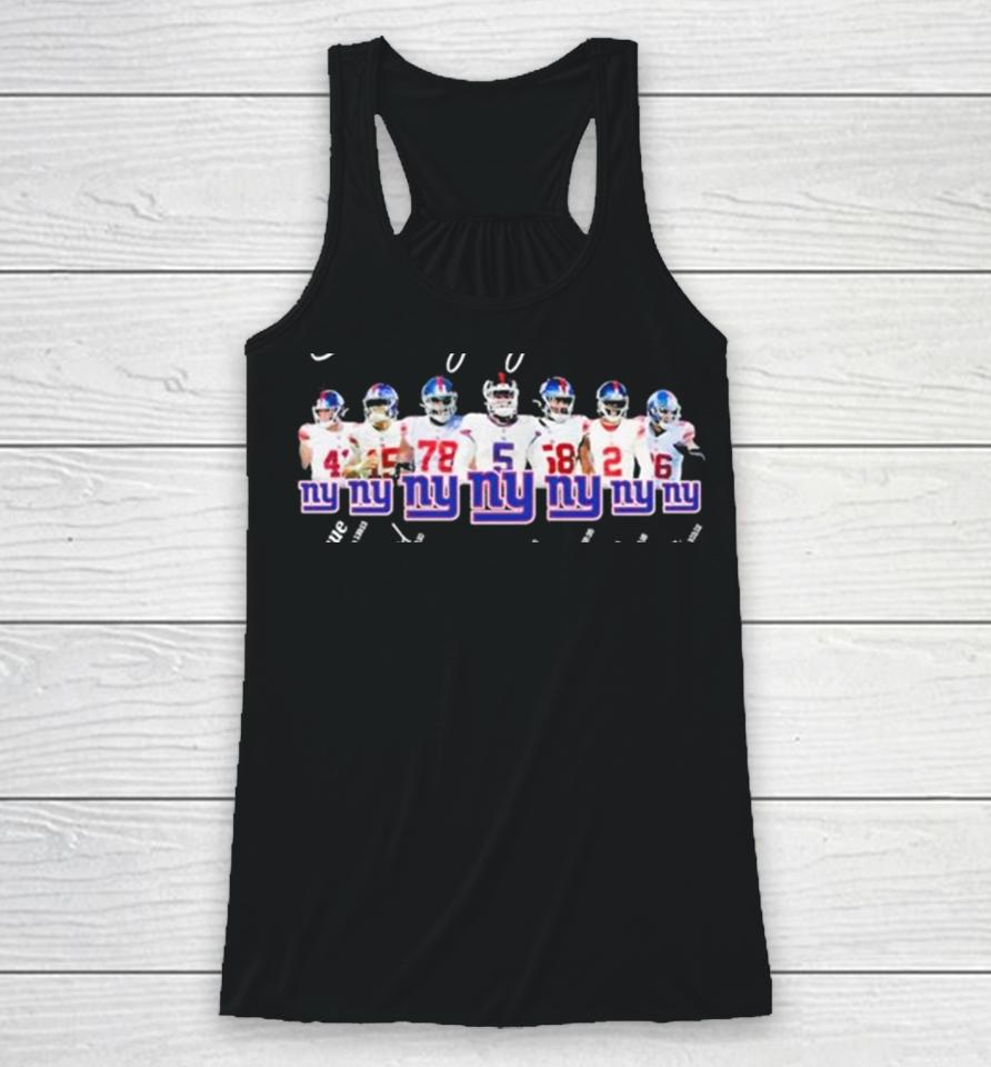 New York Giants Nfl God Says You Are Unique Special Lovely Precious Strong Chosen Forgiven Racerback Tank