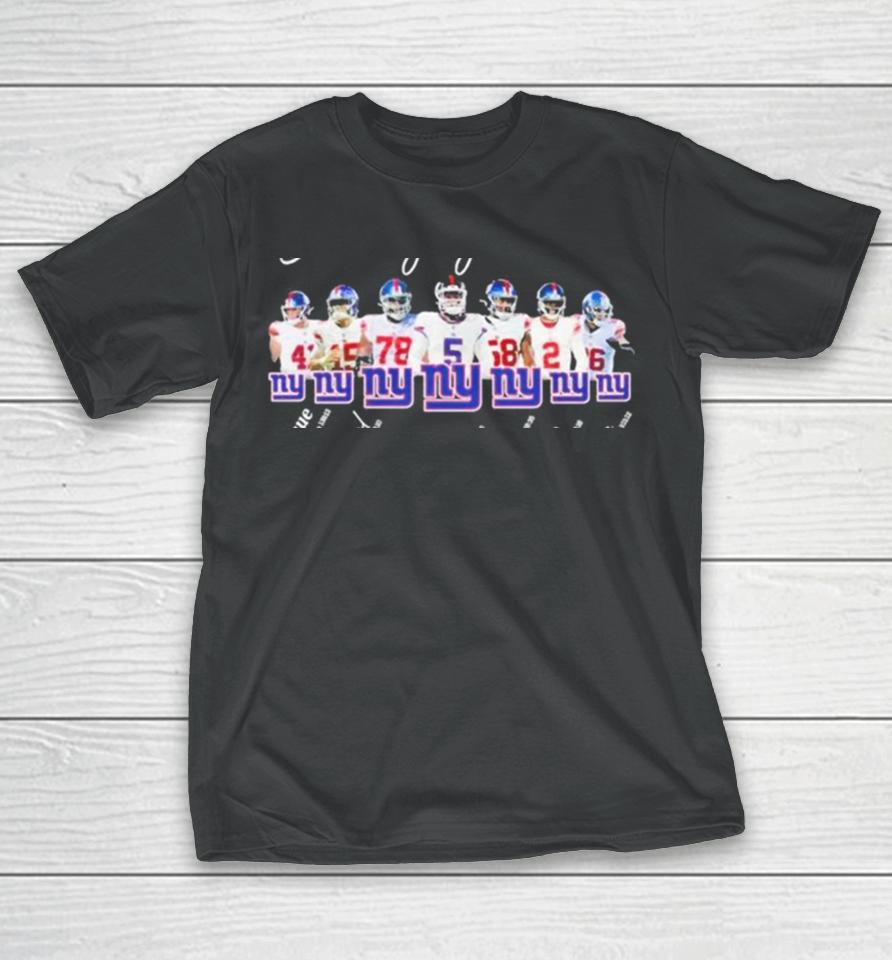 New York Giants Nfl God Says You Are Unique Special Lovely Precious Strong Chosen Forgiven T-Shirt