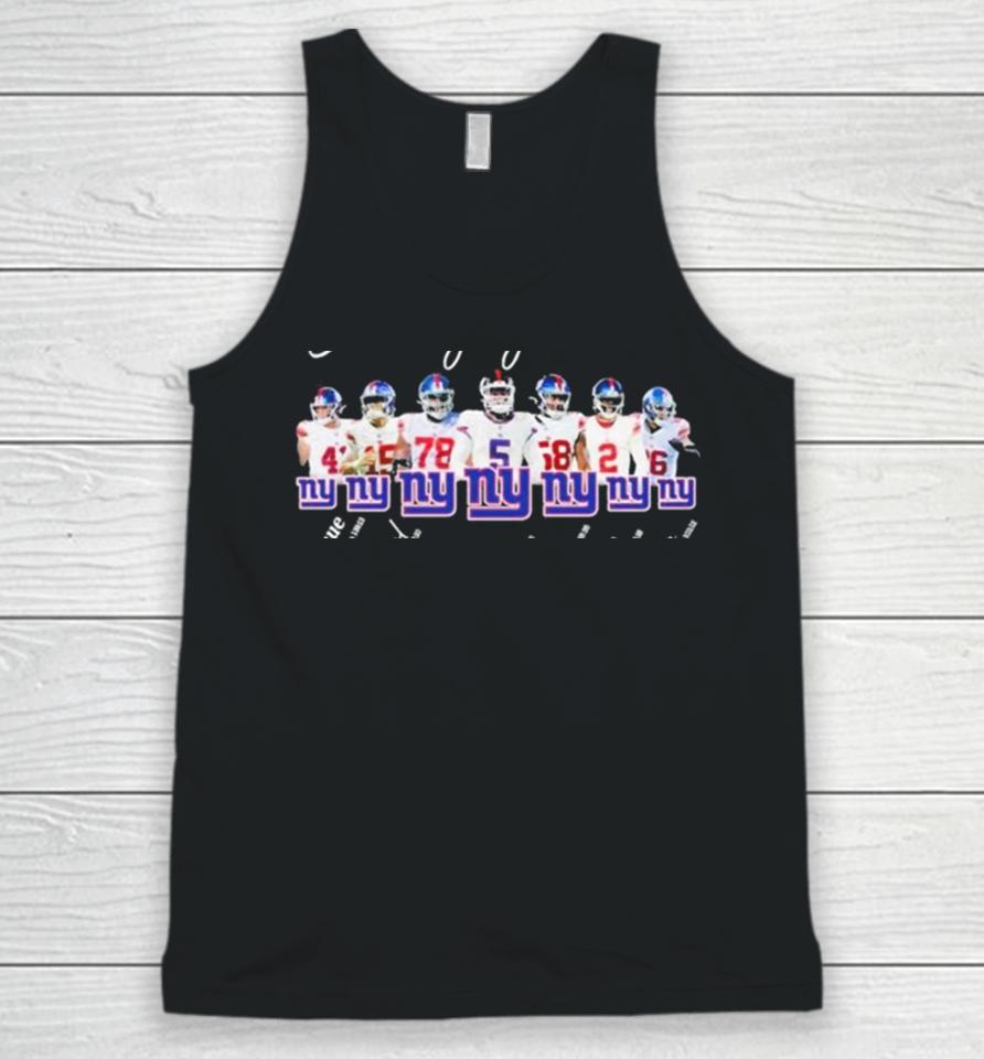 New York Giants Nfl God Says You Are Unique Special Lovely Precious Strong Chosen Forgiven Unisex Tank Top