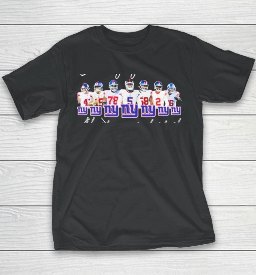 New York Giants Nfl God Says You Are Unique Special Lovely Precious Strong Chosen Forgiven Youth T-Shirt