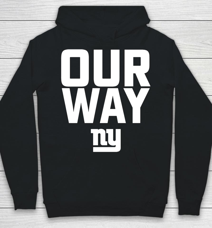 New York Giants Our Way Hoodie