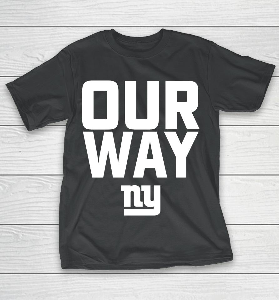 New York Giants Our Way T-Shirt