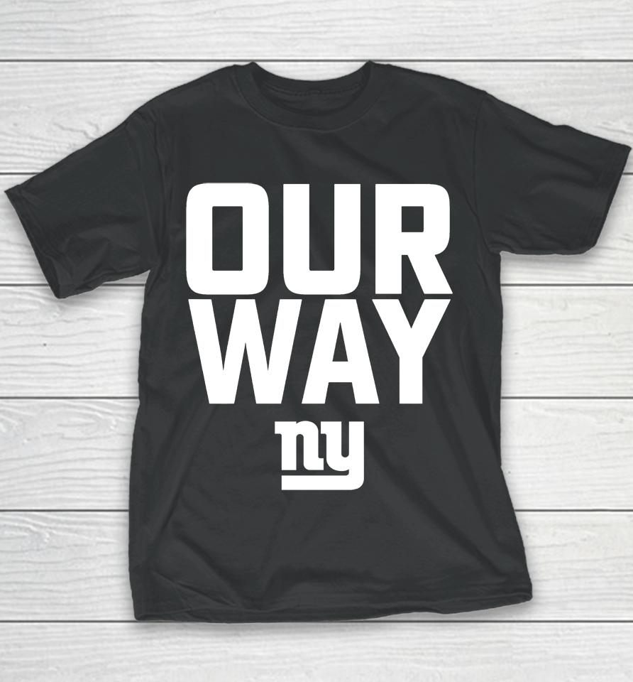 New York Giants Our Way Youth T-Shirt