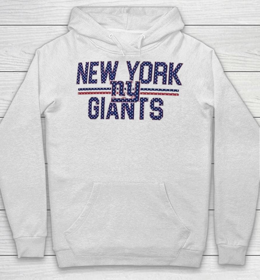 New York Giants Starter Mesh Team Graphic Hoodie
