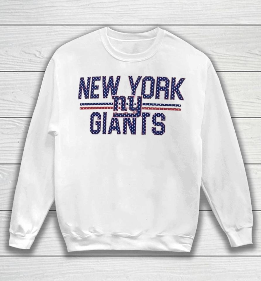 New York Giants Starter Mesh Team Graphic Sweatshirt