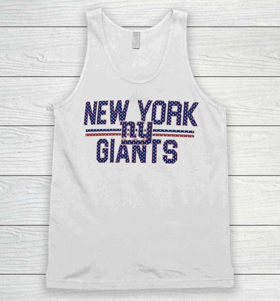 New York Giants Starter Mesh Team Graphic Unisex Tank Top