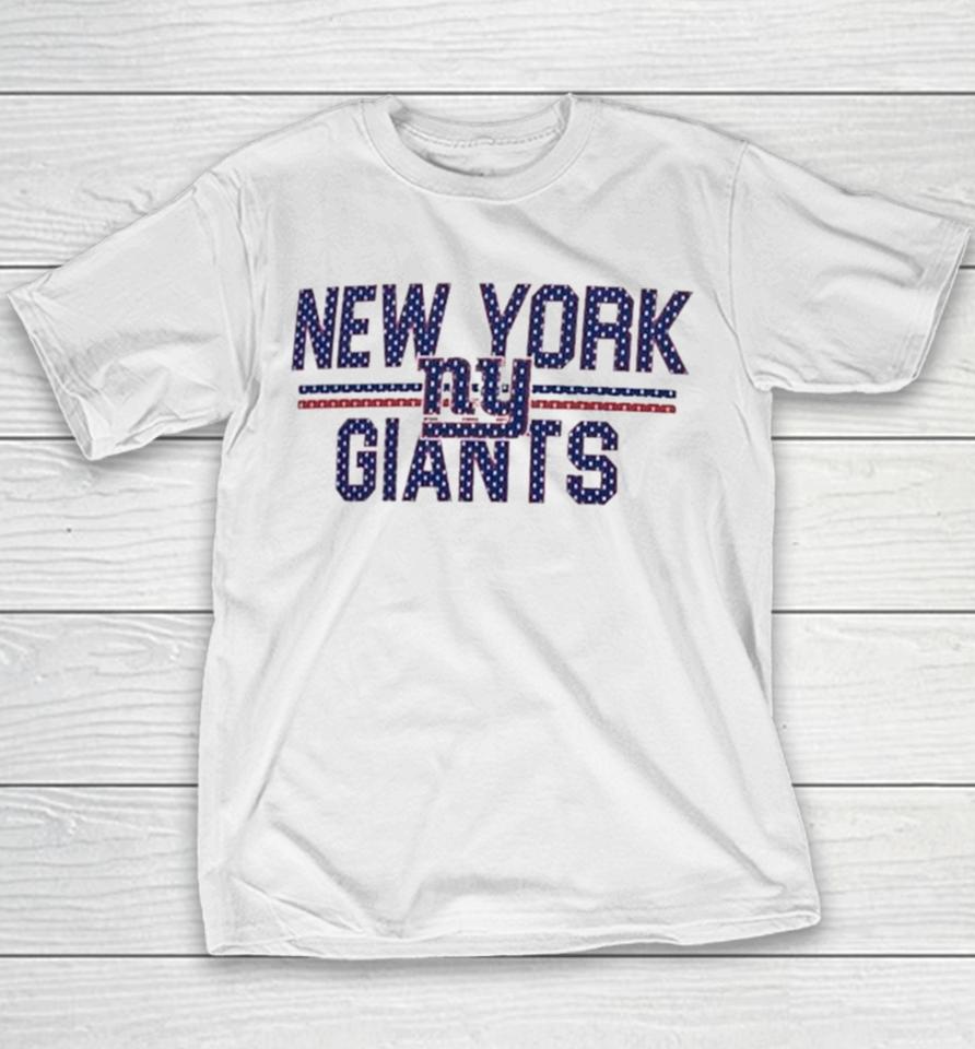 New York Giants Starter Mesh Team Graphic Youth T-Shirt