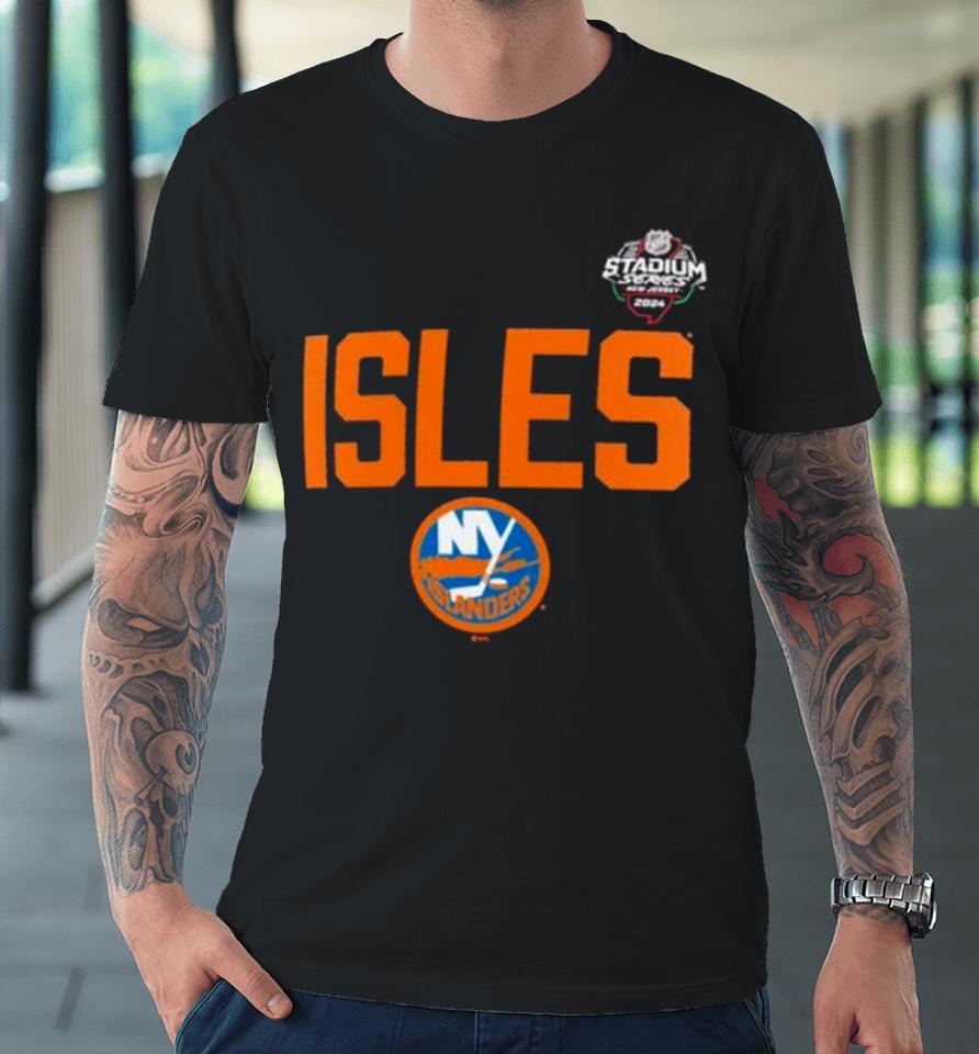 New York Islanders 2024 Nhl Stadium Series Logo Premium T-Shirt