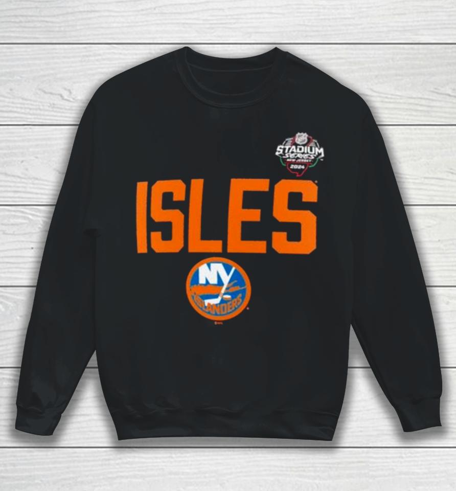 New York Islanders 2024 Nhl Stadium Series Logo Sweatshirt