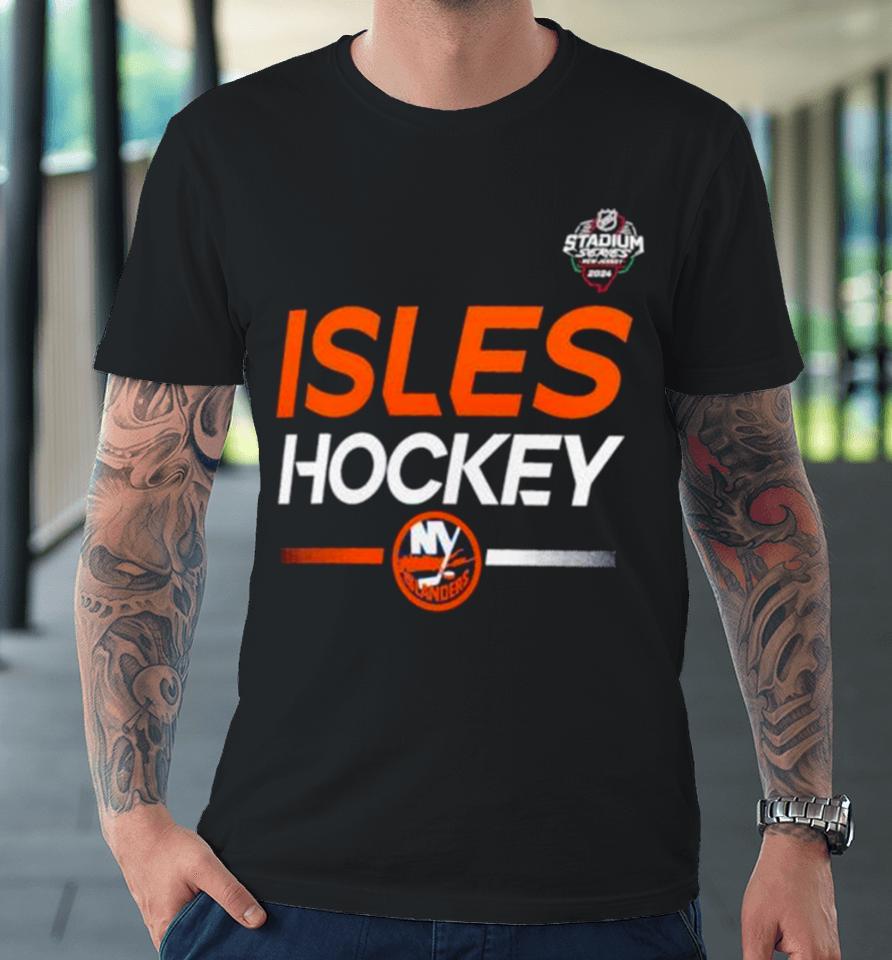 New York Islanders 2024 Nhl Stadium Series Pro Premium T-Shirt