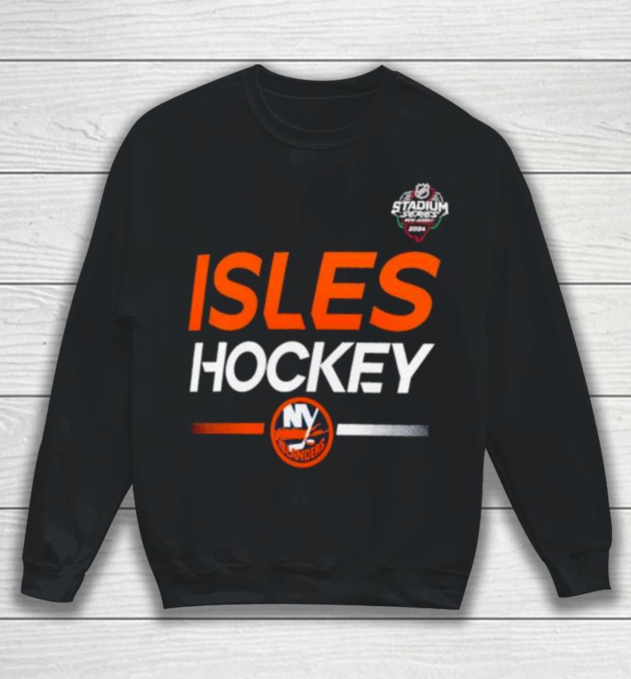 New York Islanders 2024 Nhl Stadium Series Pro Sweatshirt