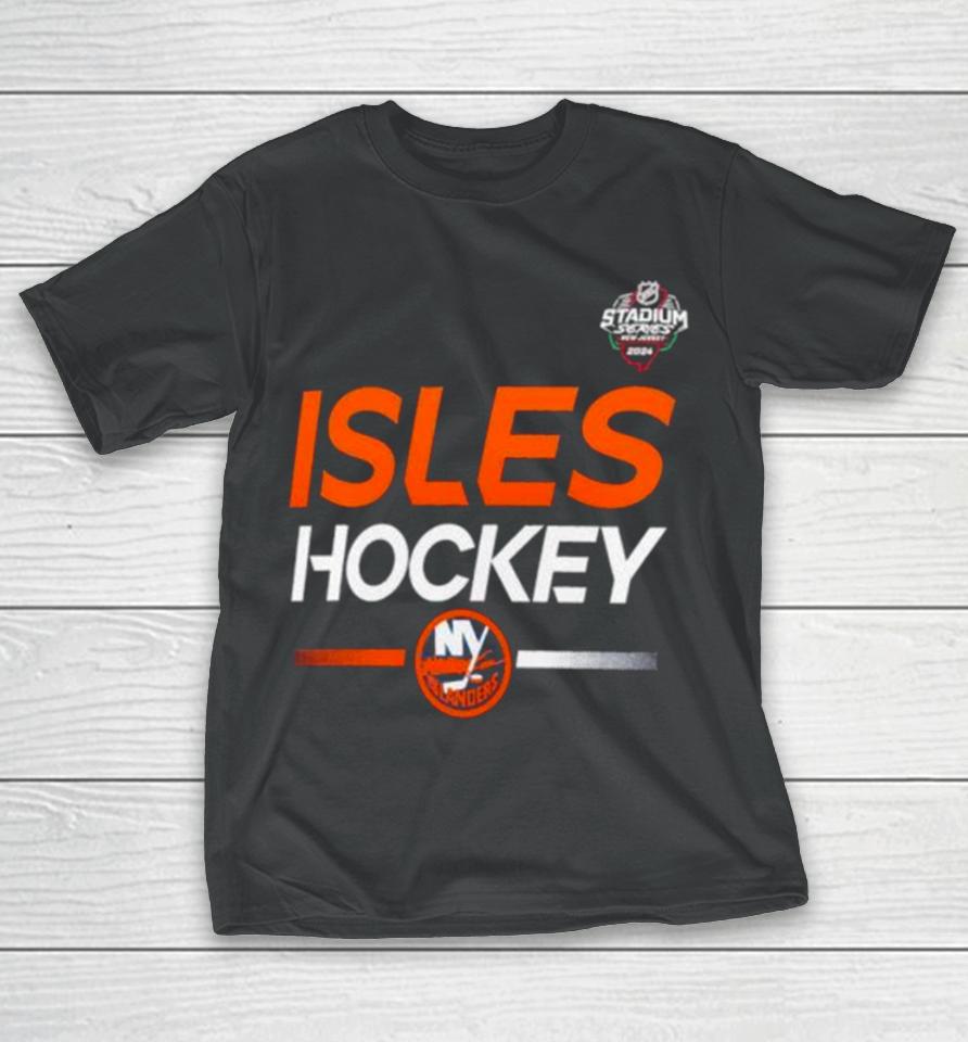 New York Islanders 2024 Nhl Stadium Series Pro T-Shirt