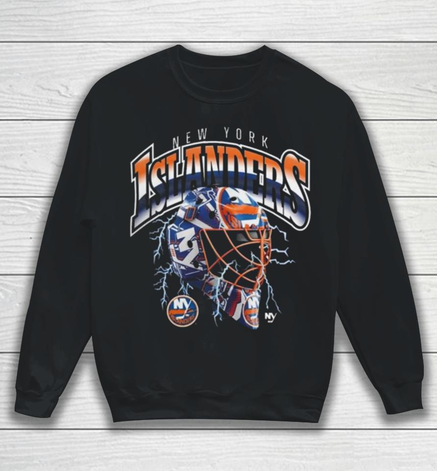New York Islanders Crease Lightning Sweatshirt